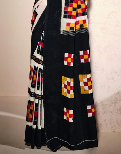 White Cotton Saree | Sudathi