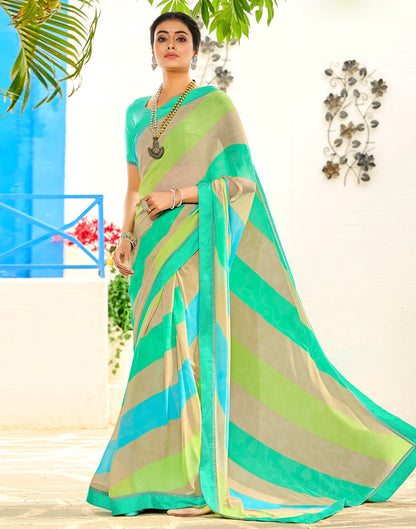 Multi Floral Printed Saree | Sudathi