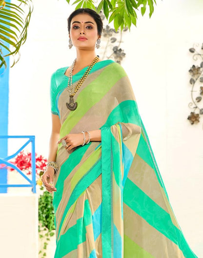 Multi Floral Printed Saree | Sudathi