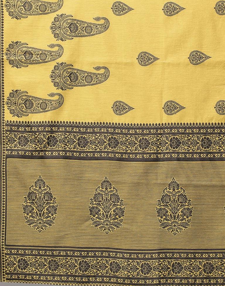 Yellow Cotton Saree | Sudathi