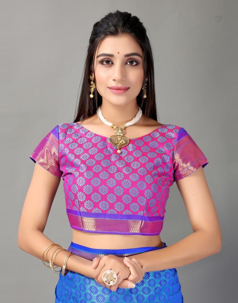 Blue Silk Saree | Sudathi