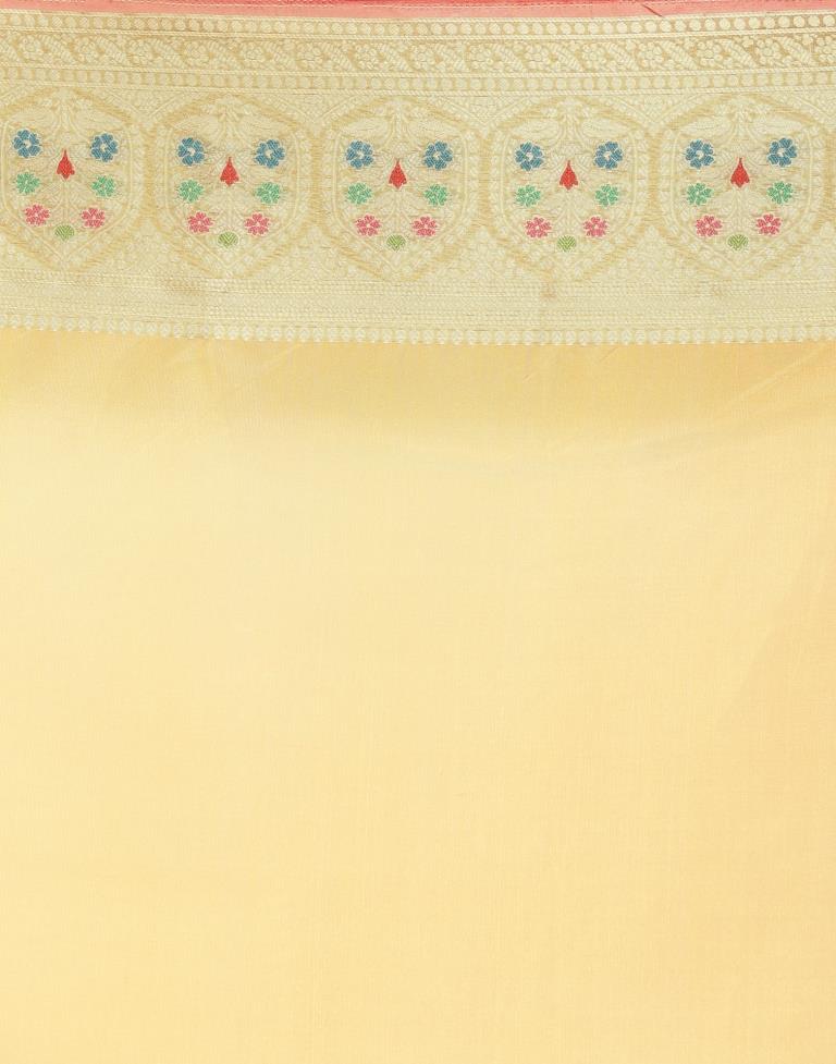 Mustard Yellow Organza Saree | Sudathi