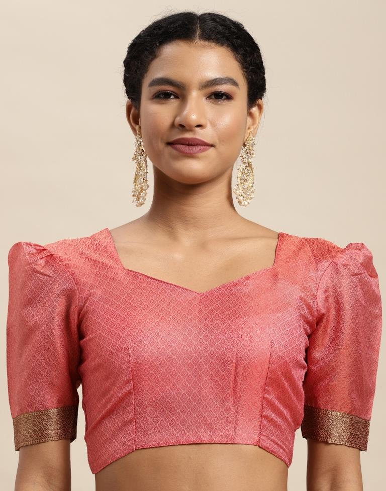 Rose Pink Organza Saree | Sudathi