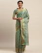 Rama Green Organza Saree | Sudathi