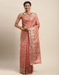 Rose Pink Organza Saree | Sudathi