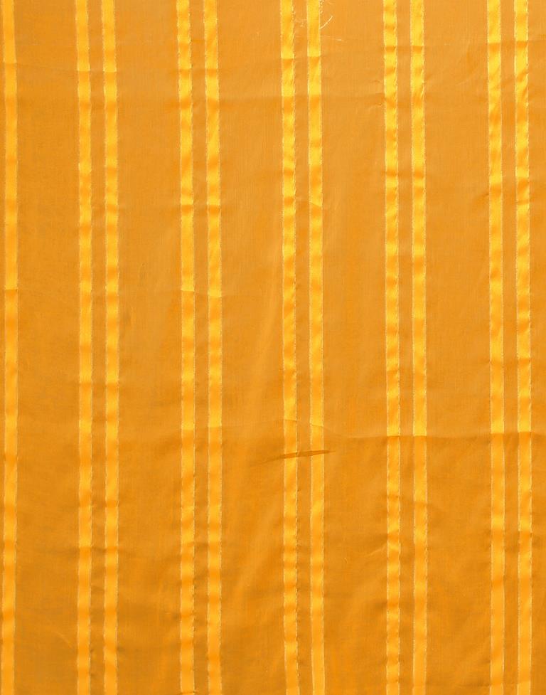 Turmeric Yellow Chiffon Saree | Sudathi