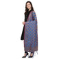 Blue Coloured Poly Silk Jacqaurd Dupatta | Sudathi