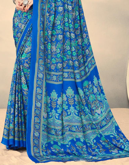 Blue Silk Saree | Sudathi