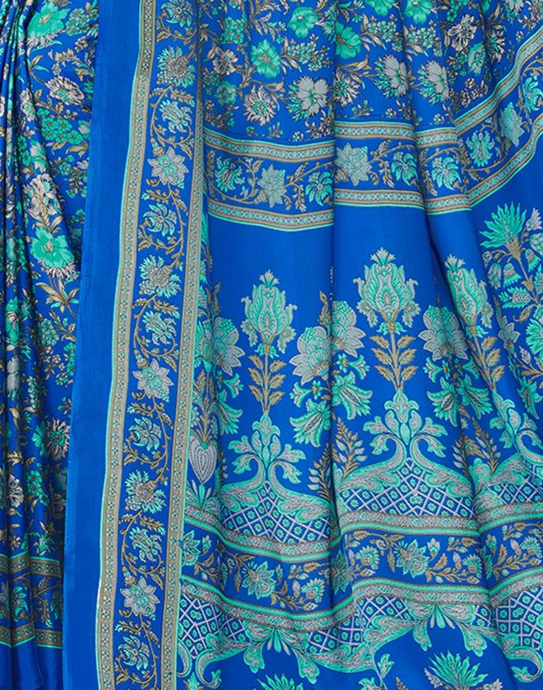 Blue Silk Saree | Sudathi