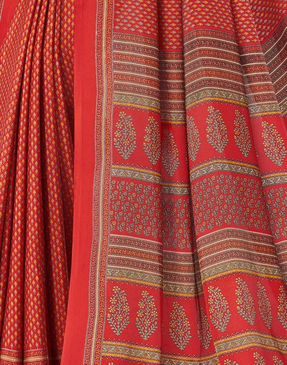Red Silk Saree | Sudathi