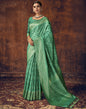 Rama Green Silk Saree | Sudathi