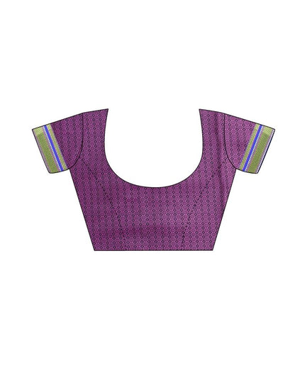 Purple Kanjivaram Silk Saree | Sudathi