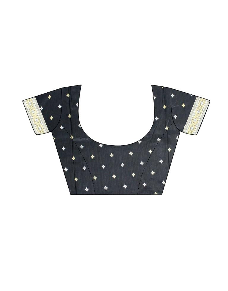 Grey Silk Saree | Sudathi