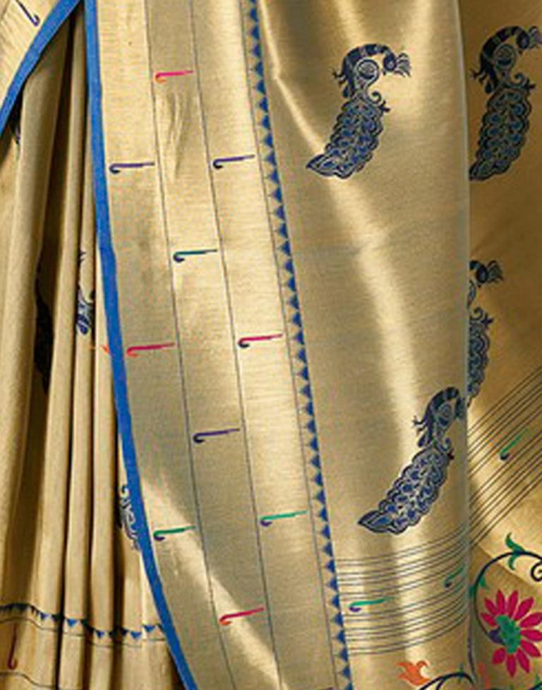Golden Silk Saree | Sudathi