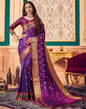 Purple Silk Saree | Sudathi