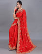 Red Embroidery Saree | Sudathi