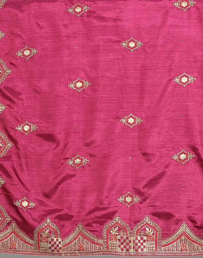Maroon Embroidery Saree | Sudathi