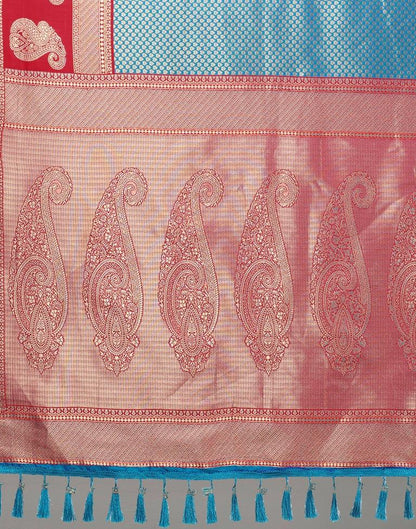 Blue Silk Saree | Sudathi