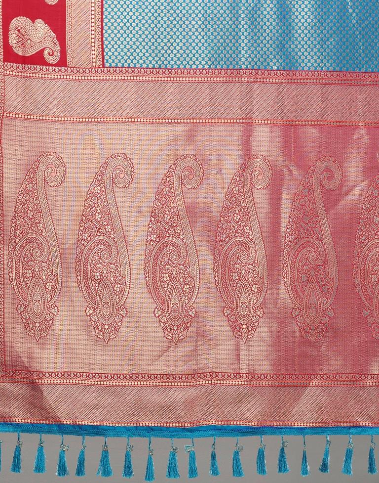 Blue Silk Saree | Sudathi