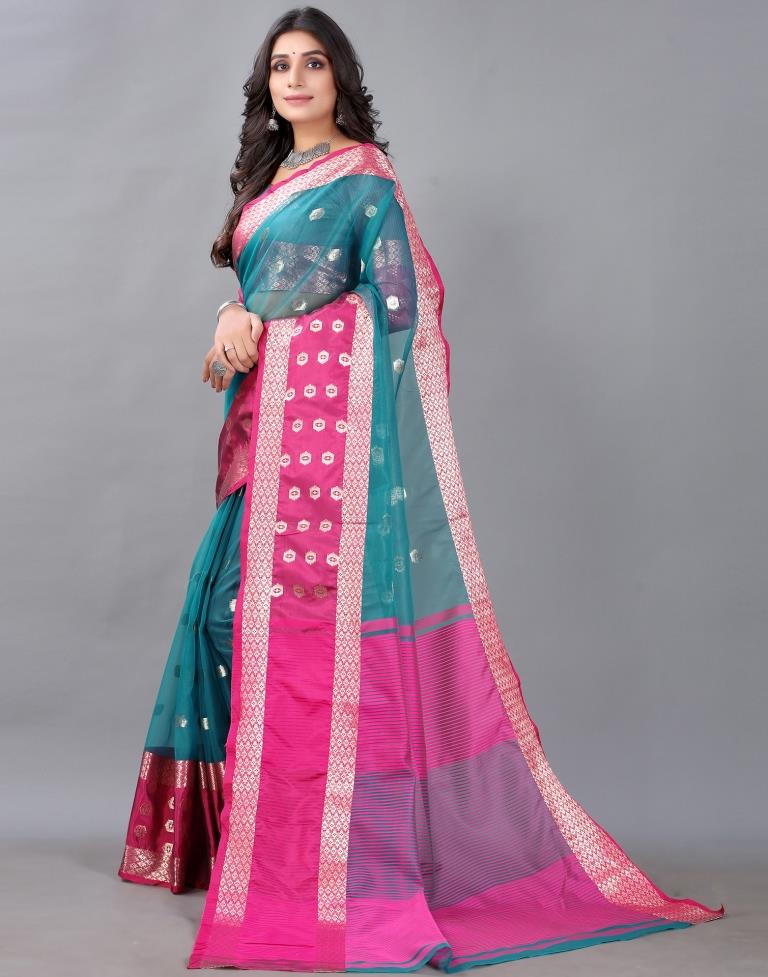 Rama Tissue Silk Saree | Sudathi