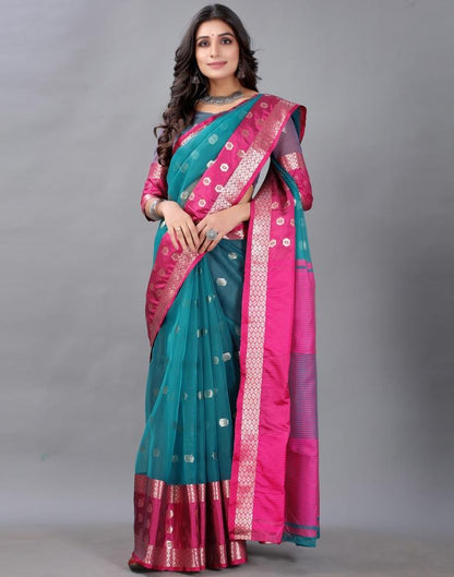 Rama Tissue Silk Saree | Sudathi
