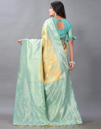 Cream Silk Saree | Sudathi