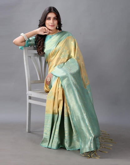 Cream Silk Saree | Sudathi