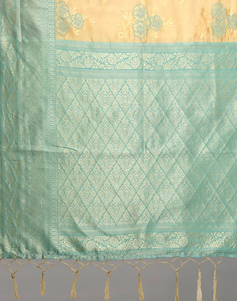 Cream Silk Saree | Sudathi