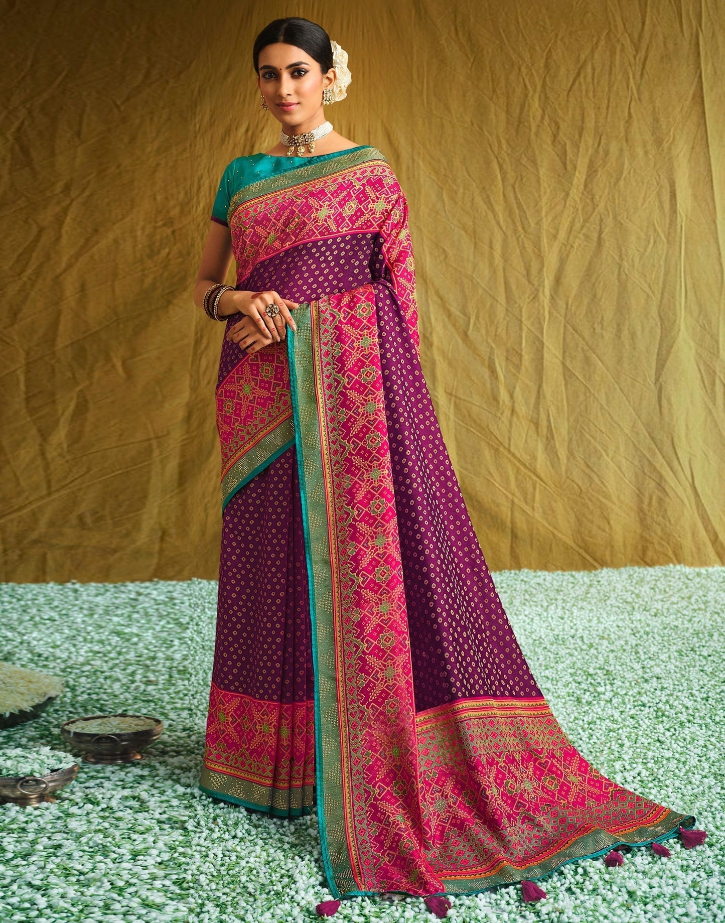 Wine Silk Saree | Sudathi