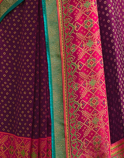 Wine Silk Saree | Sudathi