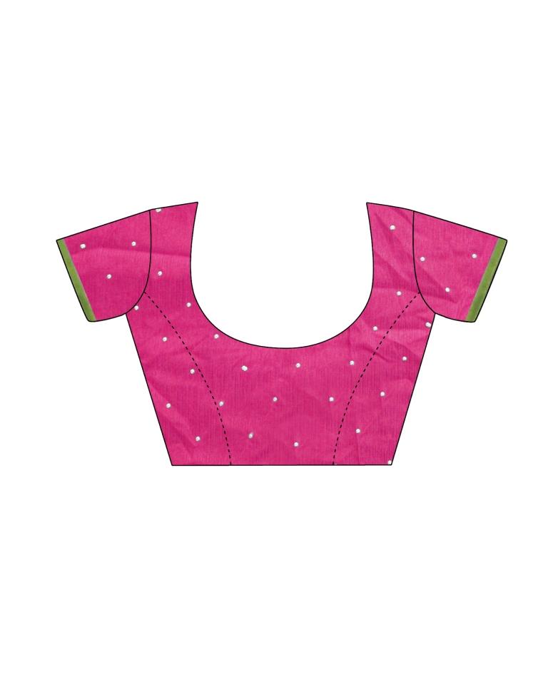 Lime Green Silk Saree | Sudathi