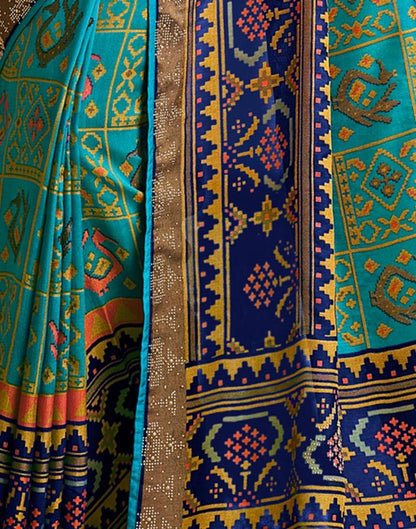 Rama Green Silk Saree | Sudathi