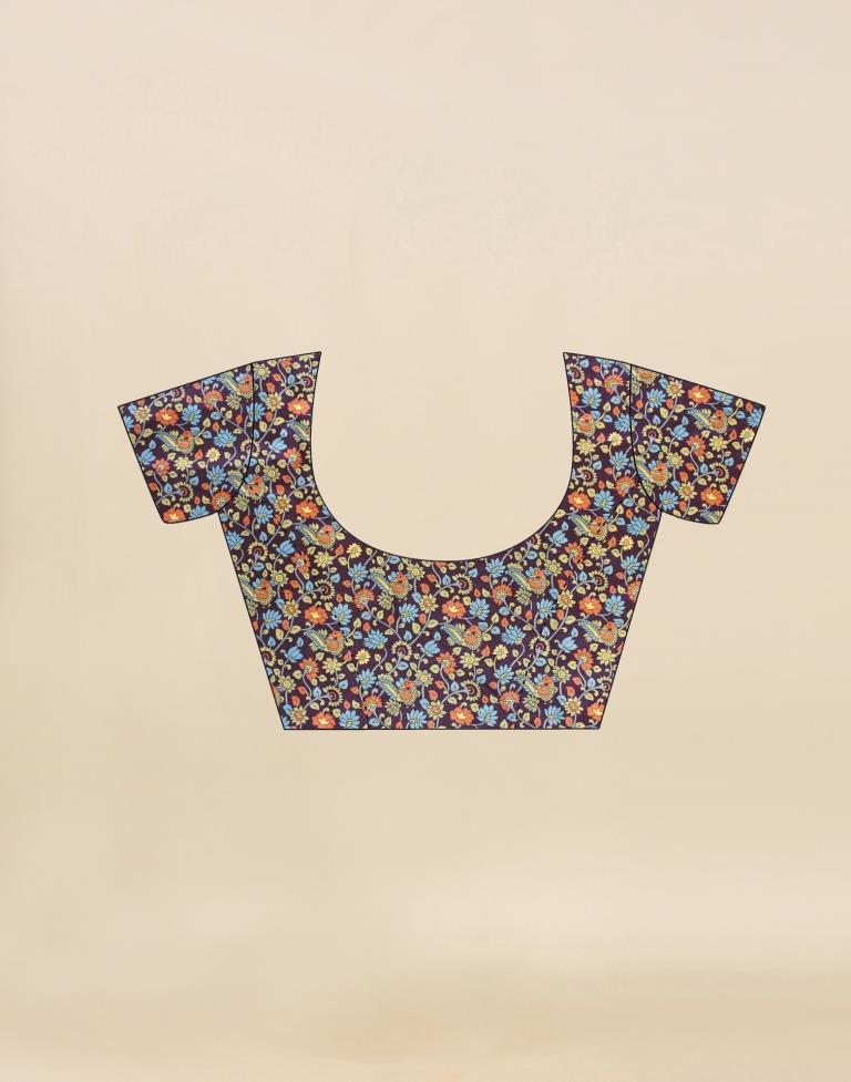 Light Brown And Golden Chiffon Saree | Sudathi