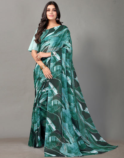Blue Silk Saree | Sudathi