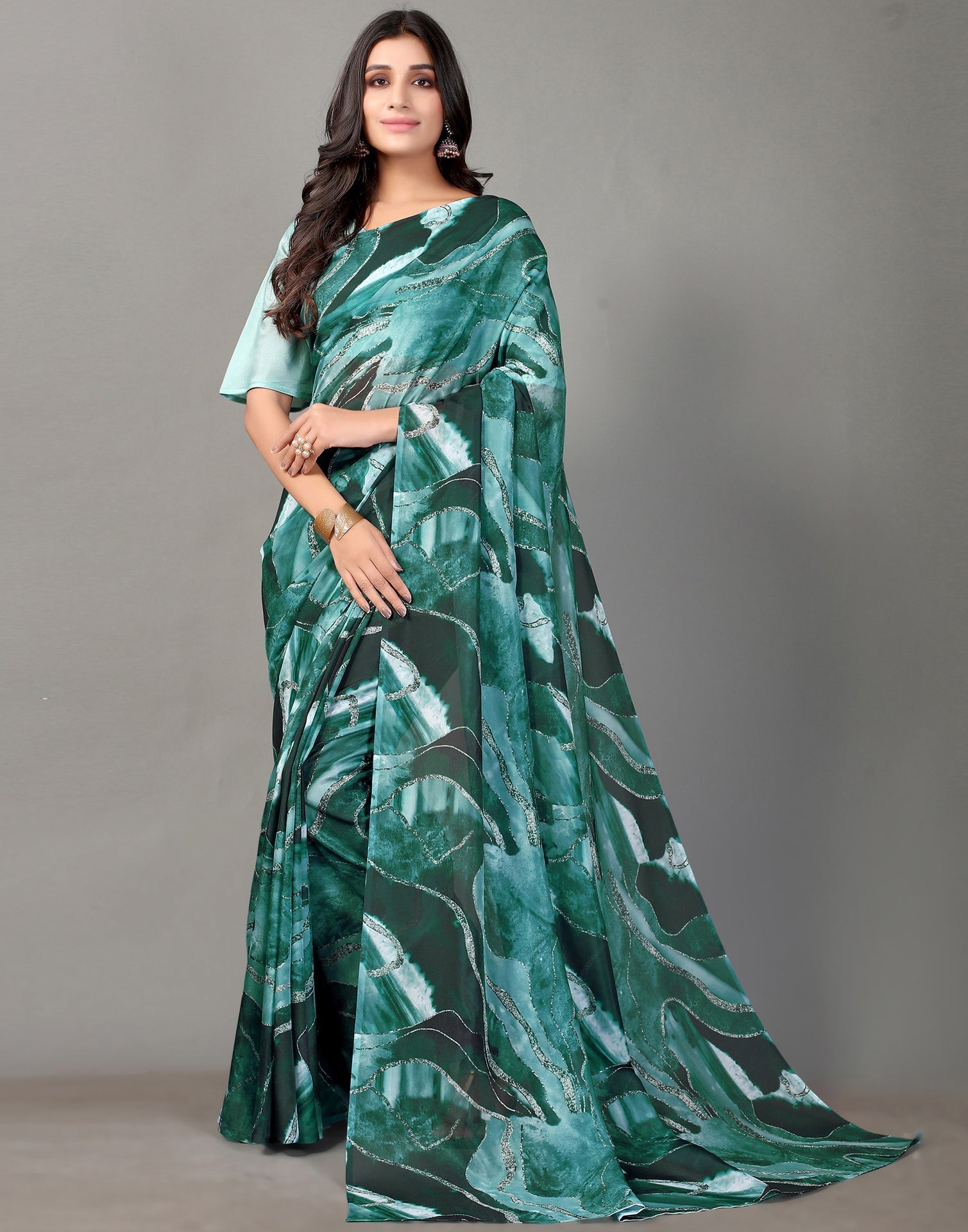 Blue Silk Saree | Sudathi