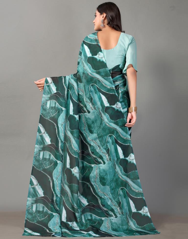 Blue Silk Saree | Sudathi