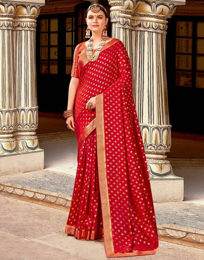 Red Silk Saree | Sudathi
