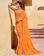 Light Orange And Multicolored Patola Saree | Sudathi