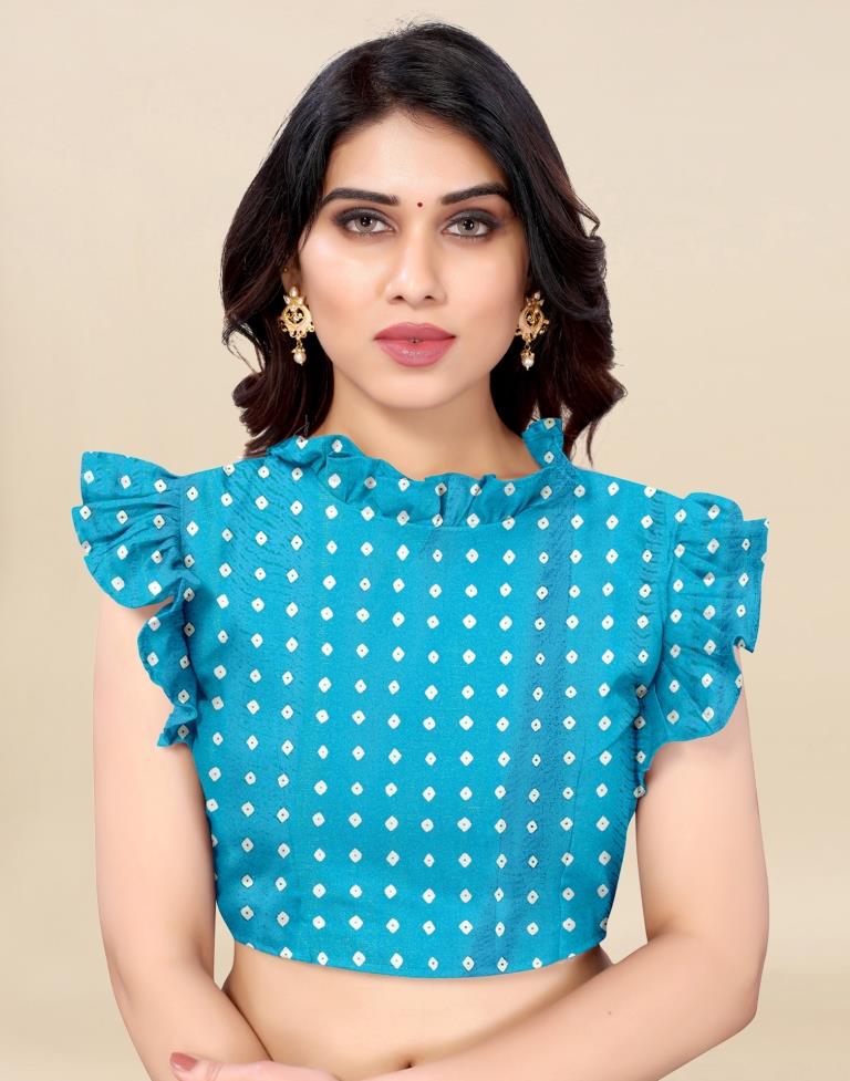 Purple Bandhani Silk Saree