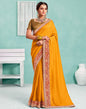 Turmeric Yellow Silk Saree | Sudathi