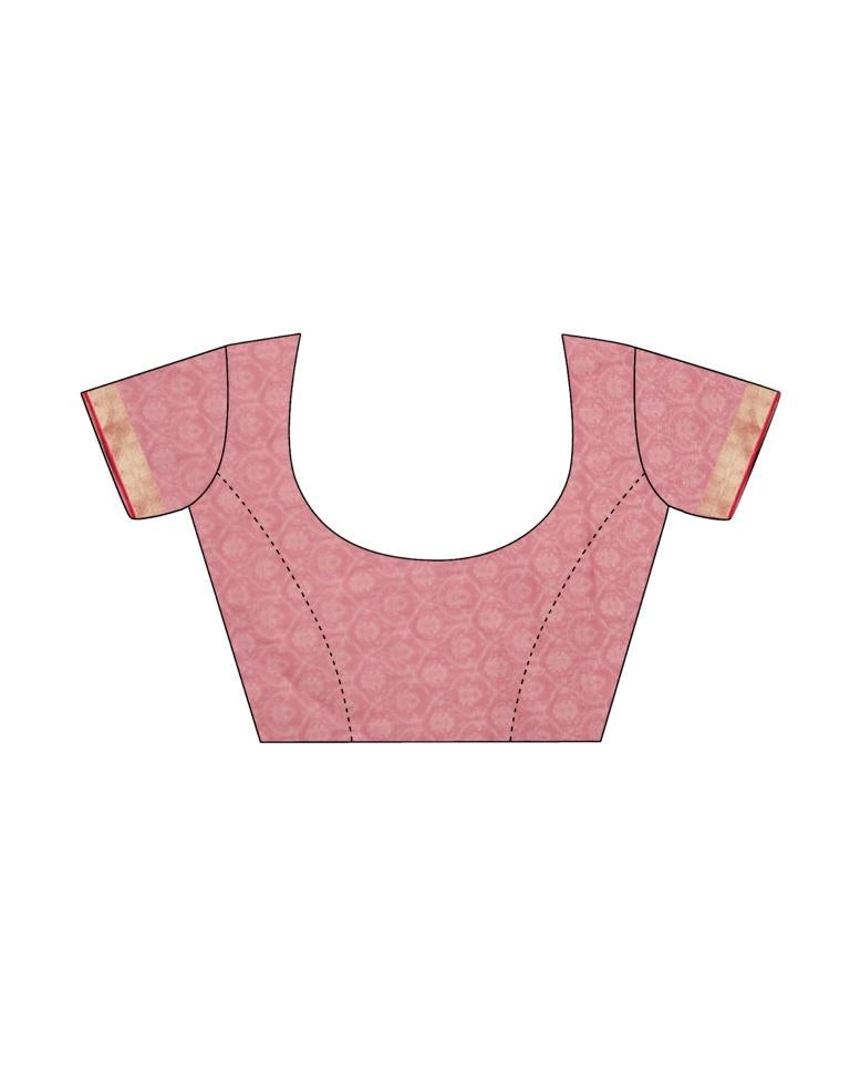 Light Pink Chiffon Saree | Sudathi