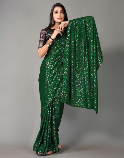 Green Silk Saree | Sudathi