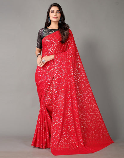 Red Silk Saree | Sudathi