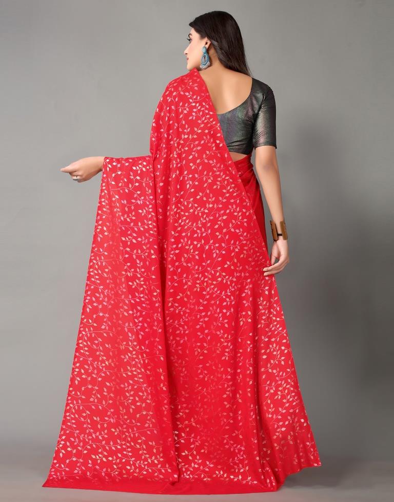 Red Silk Saree | Sudathi