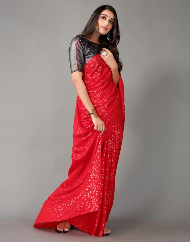 Red Silk Saree | Sudathi