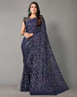 Navy Blue Silk Saree | Sudathi
