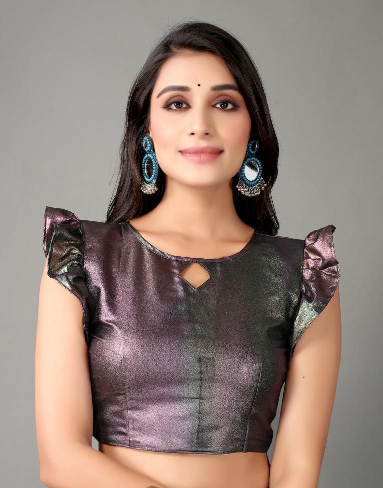 Navy Blue Silk Saree | Sudathi