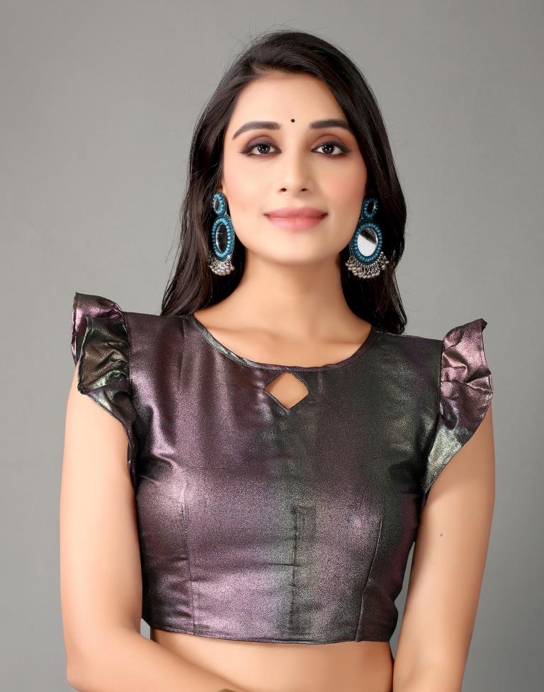 Peacock Blue Silk Saree | Sudathi