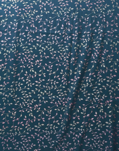 Peacock Blue Silk Saree | Sudathi