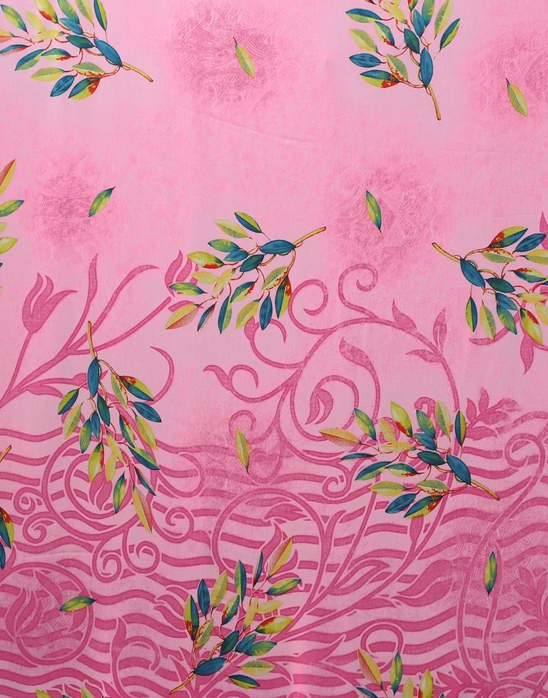 Light Pink And Multicolored Georgette Saree | Sudathi